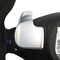 фото thumb №14, Bmw x5 e70 lci x6 e71 кермо sport нова чорна шкіра алькантара пелюстки