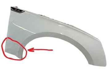 фото thumb №12, Audi a5 ii b9 8w6 17r- крыло переднее правый белый 8w6821106b оригинал