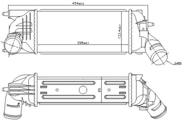 фото thumb №2, Nissens інтеркулер citroen c5 ii 1.6 hdi rc8hzb