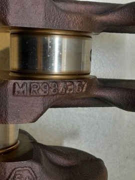 фото thumb №9, Wał коленчатый mitsubishi colt vi mr984367