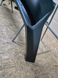 Lexus nx-200 300 спойлер нижній бампера заднього задні 14-17r Доставка, фото thumb