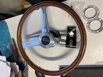 фото thumb №13, Руль деревянная 37cm włoska классика