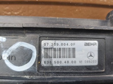 фото thumb №10, Вентилятор радиатор mercedes vito w638 6385004800