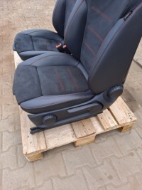 фото thumb №7, Сиденья заднее сиденье amg czerwona nić mercedes a klasa w177