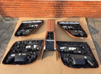 фото thumb №8, Bmw x6 f16 f86 комплект обивка дверь обшивки туннель средний amaro braun