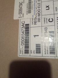 фото thumb №1, Chrysler 300c подъемник стекло механизм левый задняя