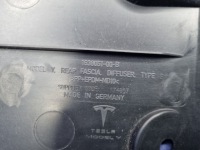 Накладка плита нижня бампера заднього tesla model y оригінал 1638051-00-b Київ, фото thumb