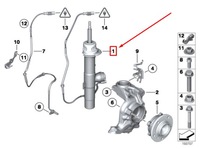 фото thumb №9, Bmw z4 roadster e89 передняя часть left shock абсорбер 37116792891 6792891