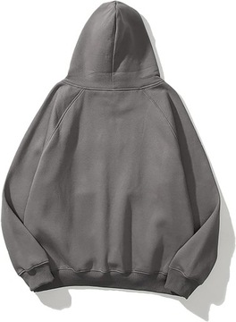 Толстовка свободного кроя, белая, L/XL