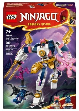LEGO NINJAGO 71807 Механические кубики «Элемент технологии Соры»