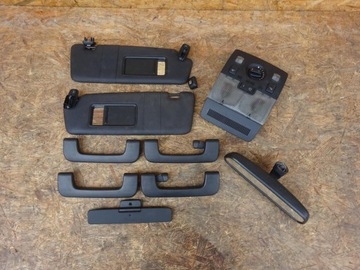 фото thumb №8, Audi a4 b7 универсал потолок комплектная защитные накладки обшивка лампочки чёрные комплект