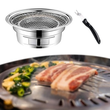 Przenośne piece grillowe Uniwersalne małe piece grillowe bez płyty żelaznej