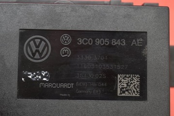 фото thumb №6, Замок запалювання ключ 3c0905843ae vw passat b7 2.0 tdi 170 km 10-15