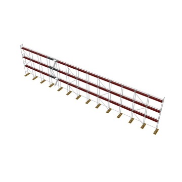 Фасадные леса WOOD тип P70 Plettac 36м2 Комплект