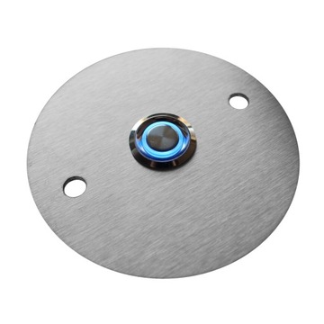 Кнопка домофонного звонка для светодиодного столба 9/12/24/230В D8.5 INOX нержавеющая сталь