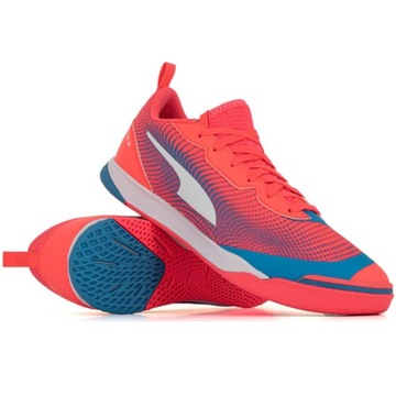 PUMA BUTY PILKARSKIE NA HALĘ do piłki nożnej halówki IBERO III roz.41 neon