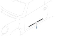 фото thumb №1, Молдинг пороговая mini one r55/r56