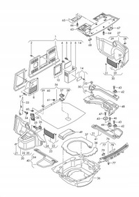 фото thumb №14, Обшивка багажника audi a8 s8 4h 4h0863888f 9x7
