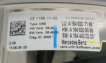 фото thumb №6, Лампа освітлення інтер'єру sos mercedes gl x164