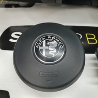 фото thumb №7, Giulia панель приладів консоль зелений нитка подушки безпеки ремені подушка безпеки