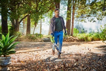 RYOBI DMUCHAWA AKUMULATOROWA ODKURZACZ DO LIŚCI 18V MIĘKKI UCHWYT OBL18JB