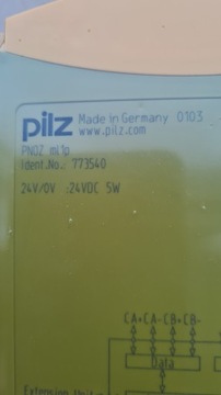 РЕЛЕ МОДУЛЯ БЕЗОПАСНОСТИ PILZ