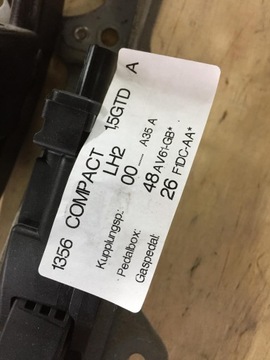 фото thumb №2, Ford c max ii рестайлинг 17- педаль тормоза газа автомат