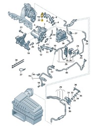 фото thumb №2, Прокладка трубки egr cupra оригинал оригинальный номер