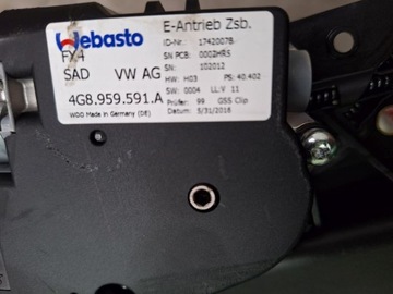 фото thumb №9, Audi a6 4g c7 sedan рестайлинг 2015-2018 люк ролета 4g5877041g