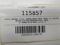 фото thumb №8, Обшивки салону (дверні карти) багажника ліве skoda kamiq 658867427a