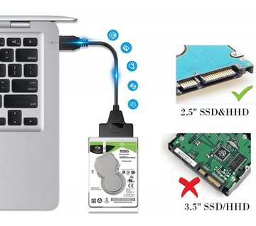 Переходник USB 3.0 на SATA Адаптер жесткого диска SSD-накопителя