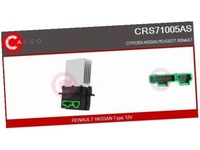 фото thumb №2, Резистор вентилятора вентилятор renault modus grand modus 04- twingo ii 07-14