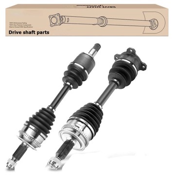 фото thumb №1, Полуось левая + правая mitshubishi l200 kat kbt 2.5 дизель с прямым впрыском 4wd 2.5 дизель с прямым впрыском