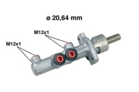 фото thumb №8, Головний гальмівний циліндр metelli 05-0493