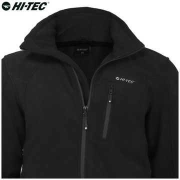 СВИТШОТ МУЖСКОЙ БЕЗ КАПЮШОНА MONAR HI-TEC ЧЕРНЫЙ M