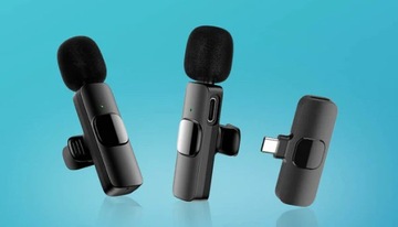 Маленький петличный микрофон для интервью, разговоров USB-C, 2 шт.