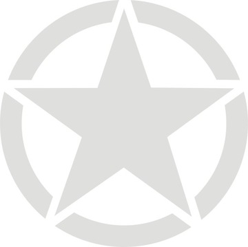 Наклейка на шлем STAR 8 см 401-11 P РАЗНЫЕ ЦВЕТА