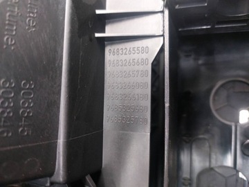 фото thumb №9, Решітка повітропровід середня + ліва citroen c4 picasso i 9683265580