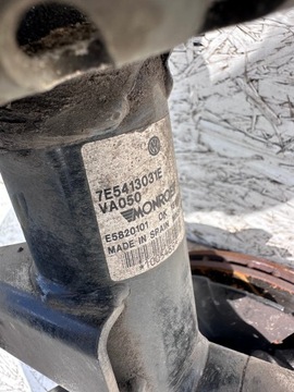 фото thumb №6, T6 7e поворотна опора амортизатор mcpherson  лівий перед активний з датчиком 7e5413031e