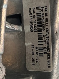 фото thumb №7, Bmw x2 f39 бардачок підлокітник тунель жовта nić