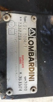 фото thumb №13, Головка двигателя lombardini ldw 2204,d 2046,61kw po kapitalnej ремонт ory