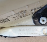 фото thumb №7, Захист обшивка стійка правий задня задня audi a7 4g8 sline czarna оригінальний номер