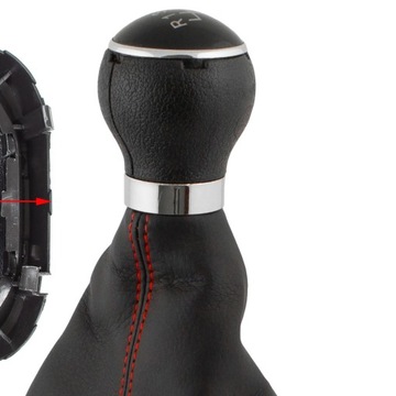 фото thumb №8, Ручка важіль зміни коробки передач чохол do vw golf v vi jetta eos caddy touran