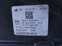 фото thumb №13, Mercedes w222 lift лампа multibeam led правая ночь