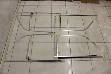 фото thumb №6, Планка скло двері комплект хром w123 sedan