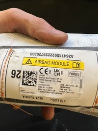 фото thumb №5, Подушка подушка безопасности сиденье левая правая puma ii mk2 19-