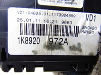 фото thumb №8, Счетчик приборная панель vw scirocco iii 3 1k8 2.0 tdi cfh 1k8920972a