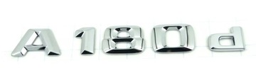 фото thumb №1, Mercedes a-klasa w176 надпис емблема na задня кришка багажника a180 d