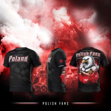 Koszulka kibicowska Sportowa Męska Extreme Hobby POLISH FANS L