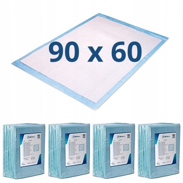 Подкладки ПЕЛЕНАЛЬНЫЕ КОВРИКИ 60х90 см гигиенические STRONG OUTLINE 100 шт.